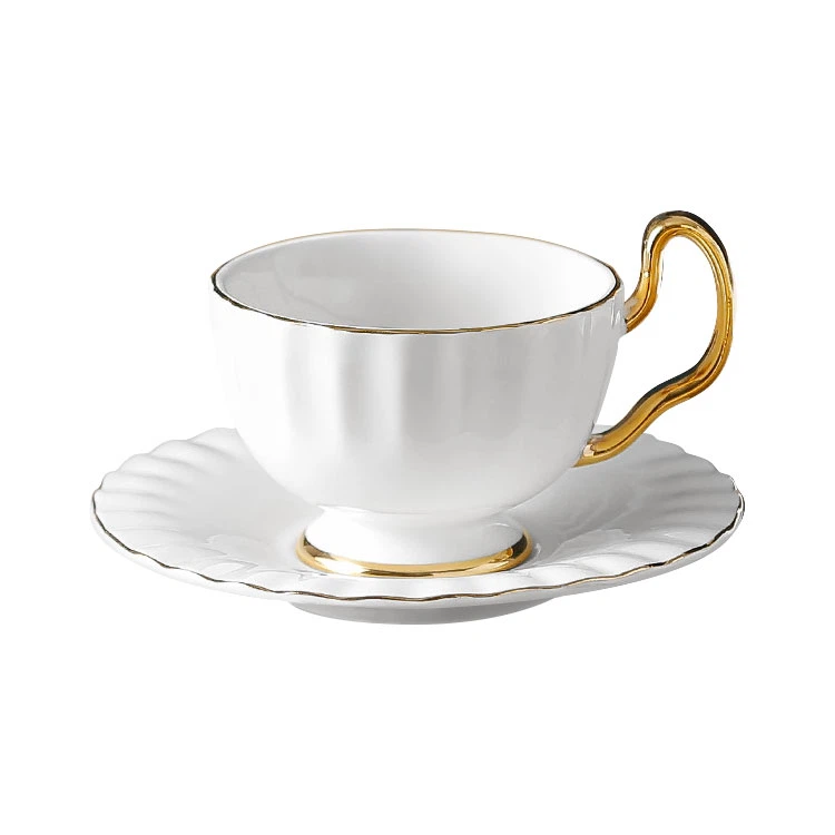 Kaffekop med tallerkensæt