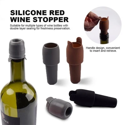 Silikone vinflaskeprop